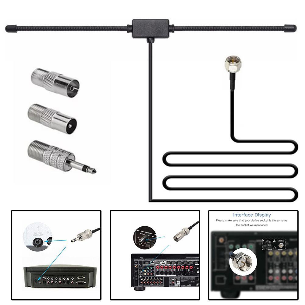 Audio Music System For Home - FM radyo anten FM dipol anten