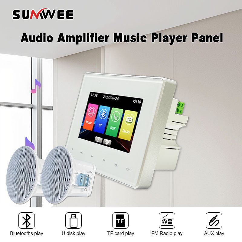 Audio Music System For Home - Ev Ses Duvar Müzik Paneli Otel