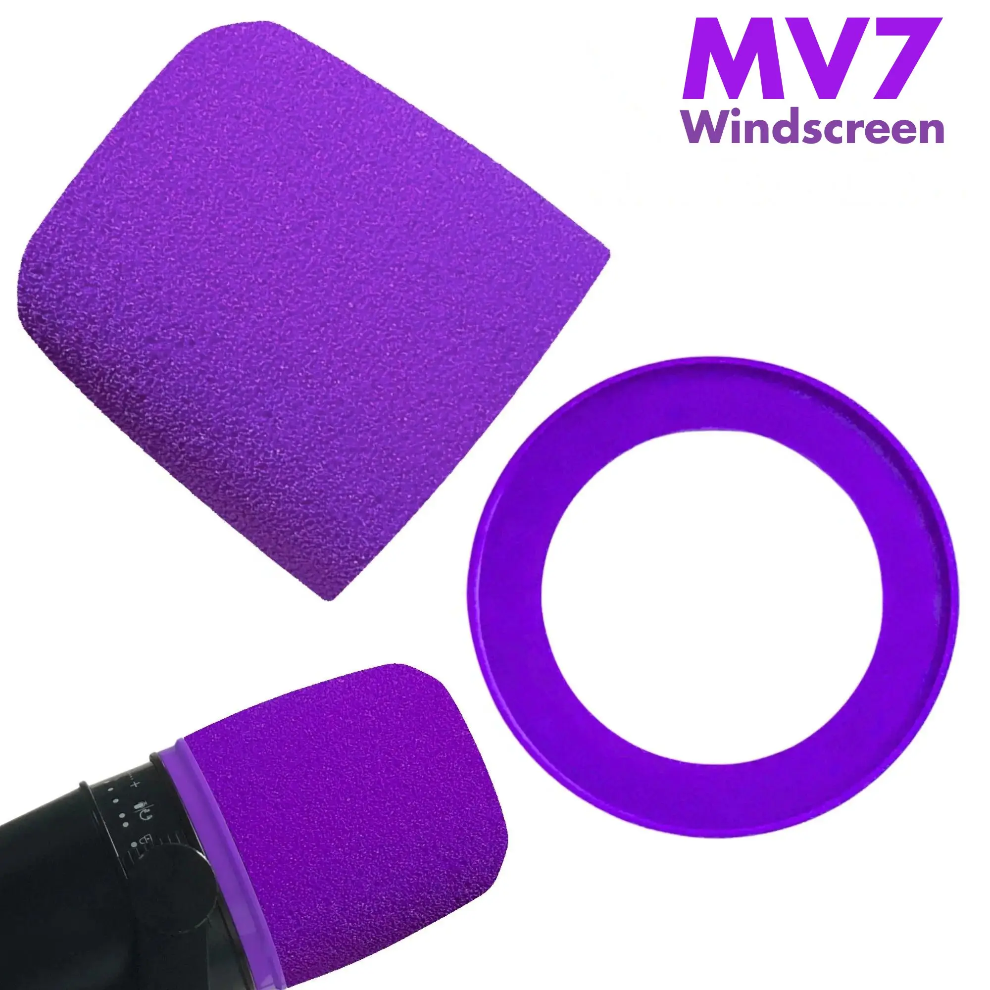 Recording Pop Filter - Shure MV7, MV7i, MV7+, MV7X Mikrofonlar