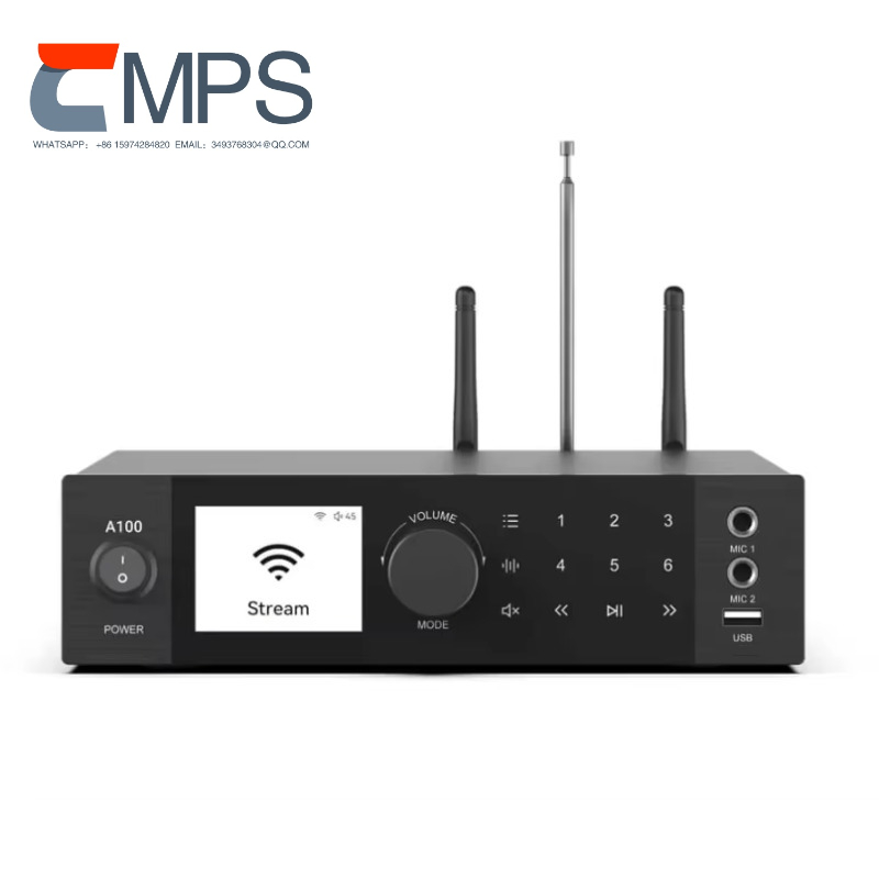 Audio Music Player App - A100 Stereo Amplifikatör Ev Ses Sistemi