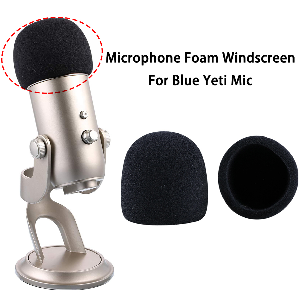 Recording Pop Filter - Mikrofon Sünger Köpük Kapak, Köpük Mikrofon