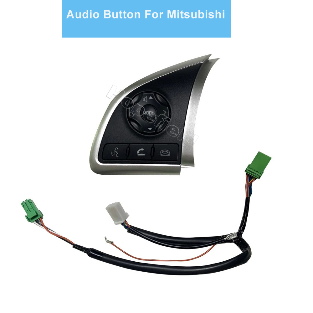 Audio Music Volume - Mitsubishi Outlander için direksiyon düğme ses