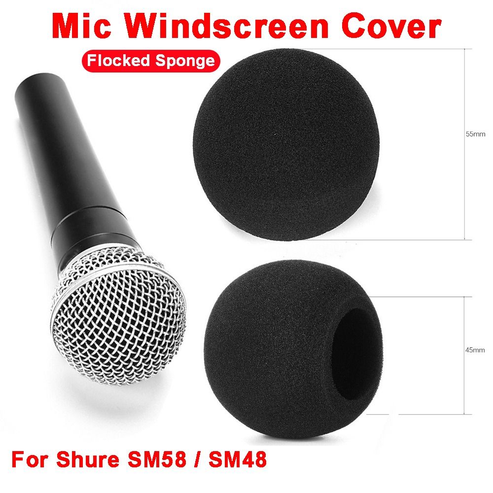 Recording Pop Filter - Yedek Mikrofon Rüzgarlık Kapağı Sürülmüş Sünger