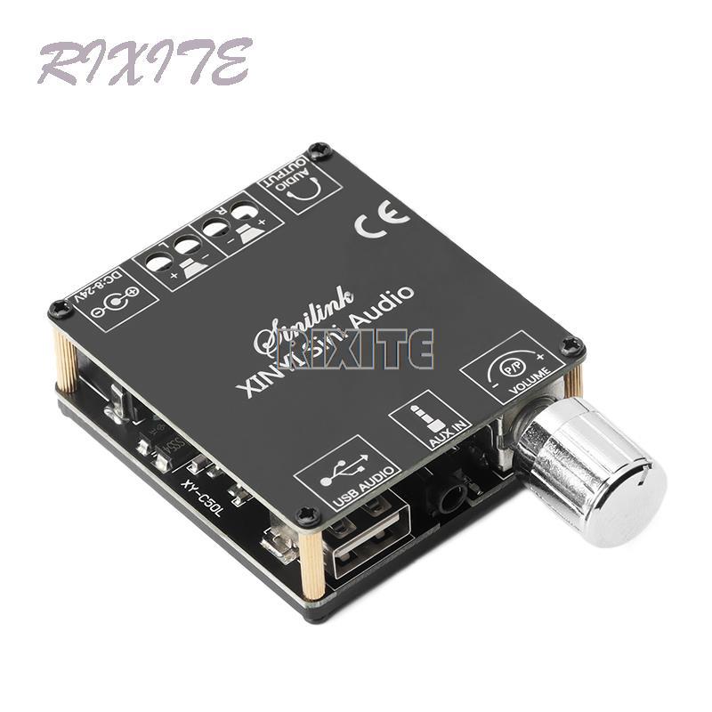 Audio Music Player App - 2*50W Bluetooth 5.0 Güç Amplifikatörü D