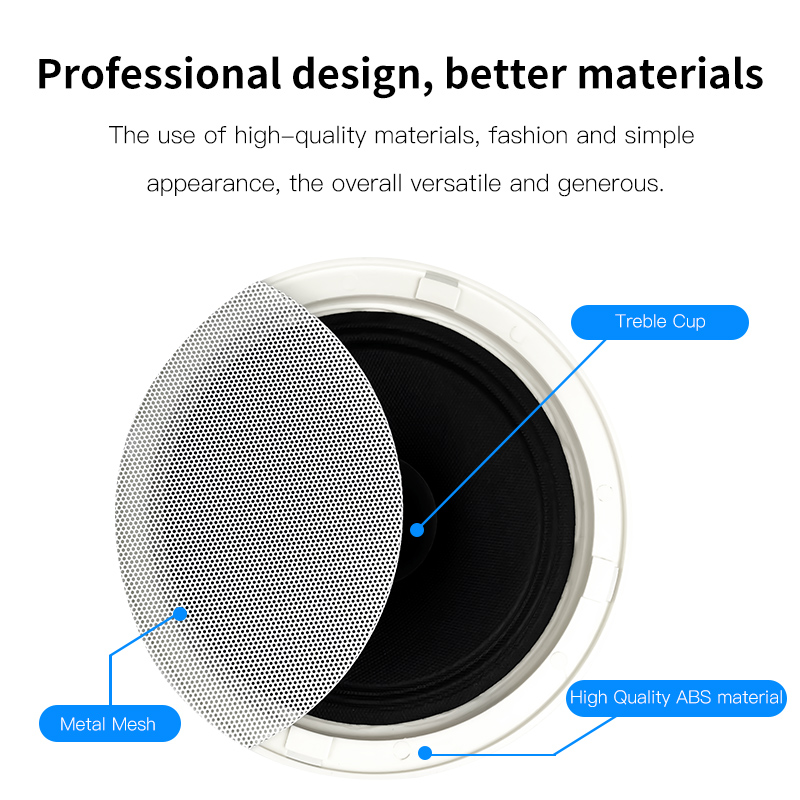6 inç 8ohm Tavan Hoparlörü Tam - Audio Music System For Home incelemesi ve fiyatı