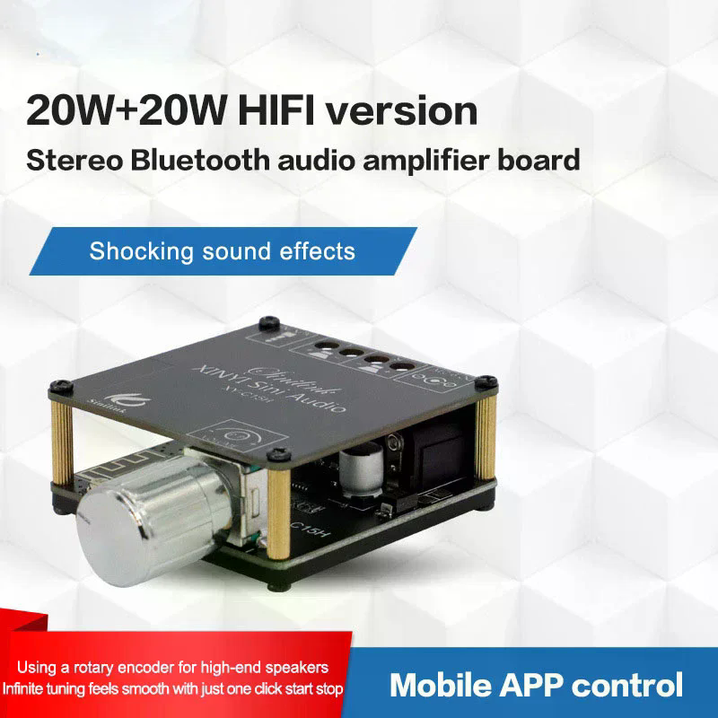 2*20W Bluetooth 5.0 Güç Amplif - Audio Music Player App incelemesi ve fiyatı
