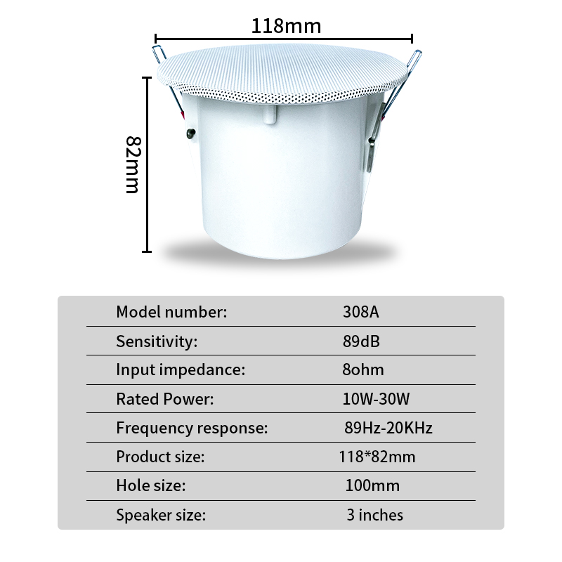 3 inç 8Ohm surround ses hoparl - Audio Music System For Home incelemesi ve fiyatı