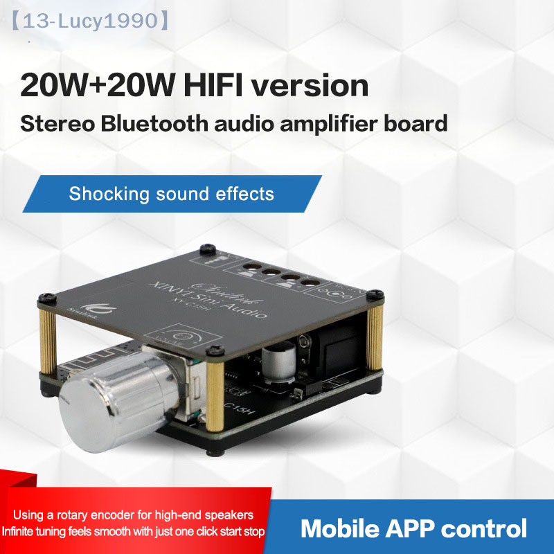 2*20W Bluetooth 5.0 Güç Amplif - Audio Music Player App incelemesi ve fiyatı