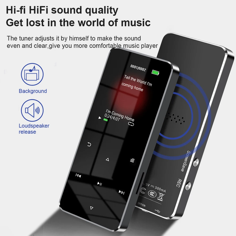 Mini 1.8 inç Metal Dokunmatik  - Audio Music Recorder incelemesi ve fiyatı