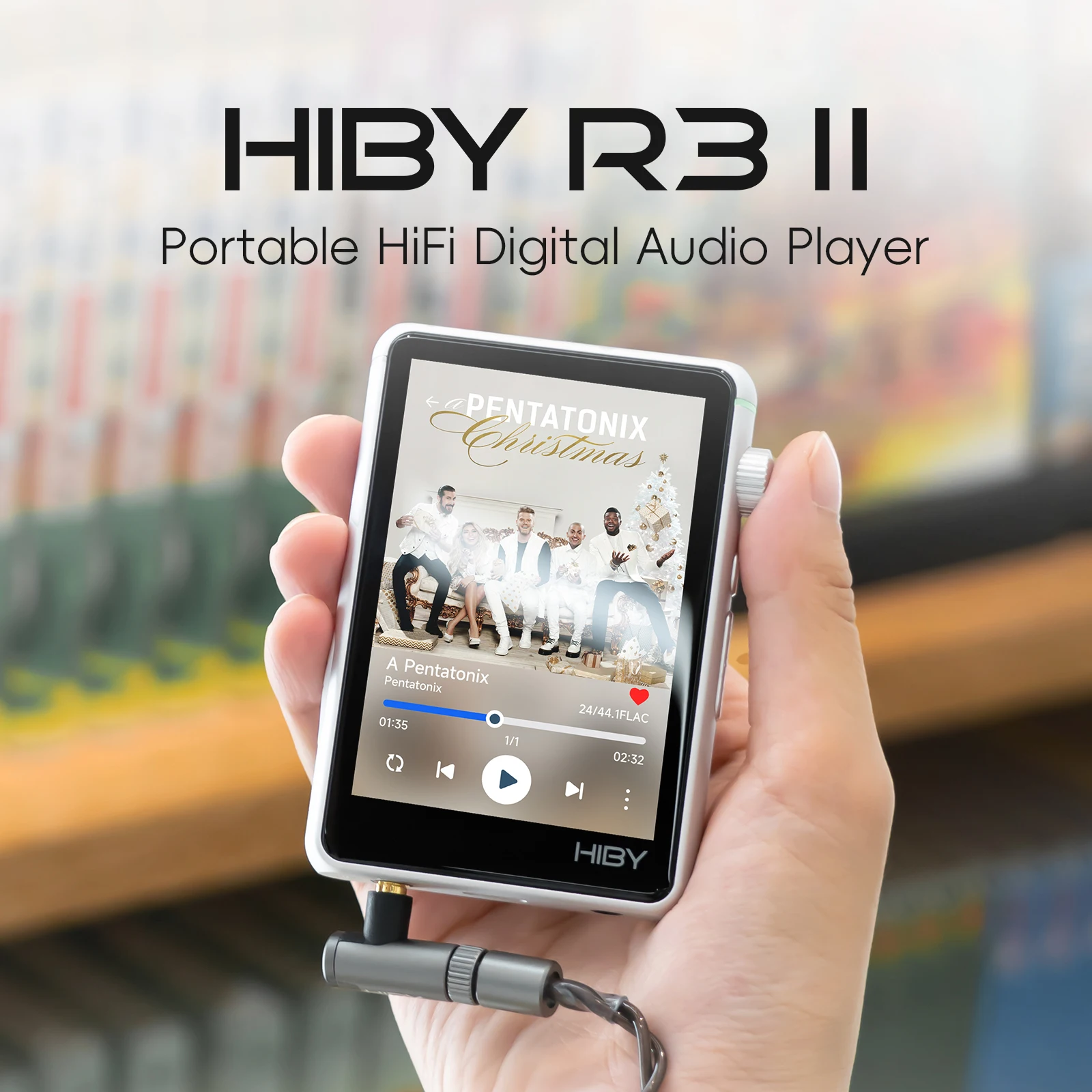 Hiby Müzik Çalar Bluetooth R3  - Audio Music Web incelemesi ve fiyatı