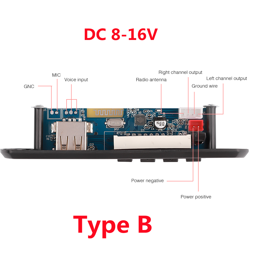 KEBIDU 9V 12V MP3 WMA Dekoder  - Audio Music Recorder incelemesi ve fiyatı