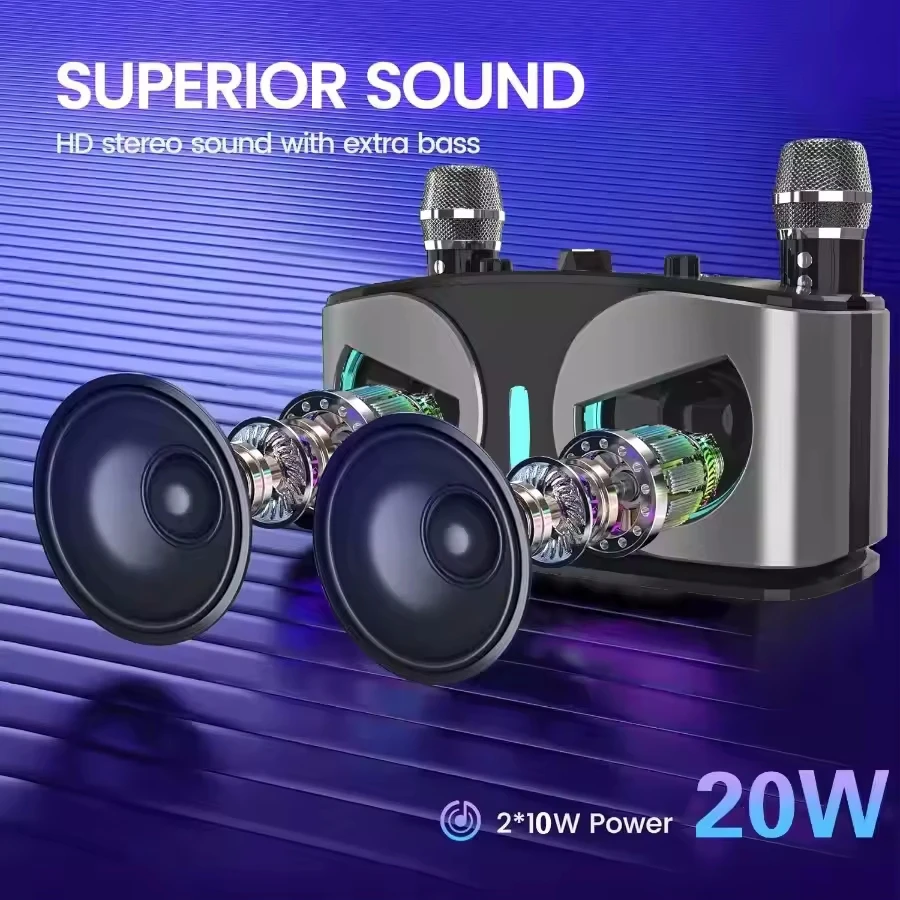 Karaoke Kablosuz Taşınabilir B - Audio Music System For Home incelemesi ve fiyatı